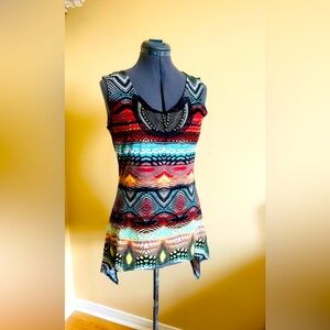 4/$50 Hamilton Sleevless Boho Top